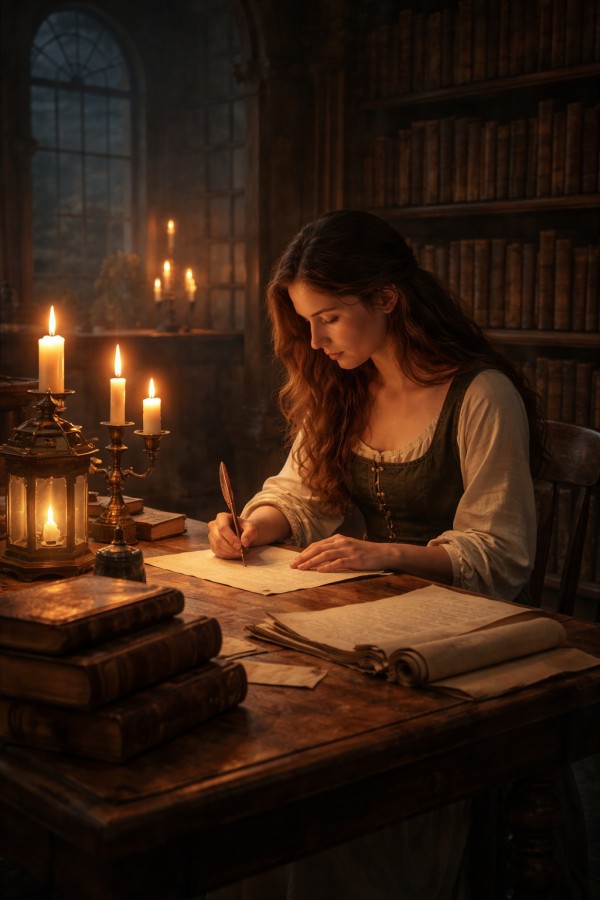 Eine Frau im &Uuml;bergang zwischen Sichtbarkeit und R&uuml;ckzug